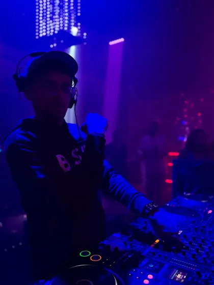 A shot from my Boiler Room style takeover. These intimate, intense club sets are where I can really experiment with my sound.