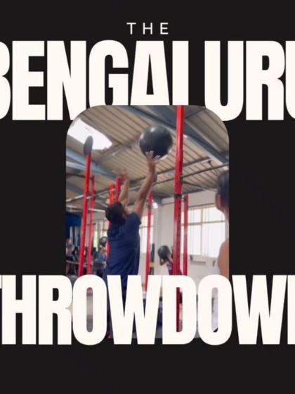 Announcing our new competition identity: "The Bengaluru Throwdown." We're leveling up to embody the fierce determination of Bengaluru's fitness community.