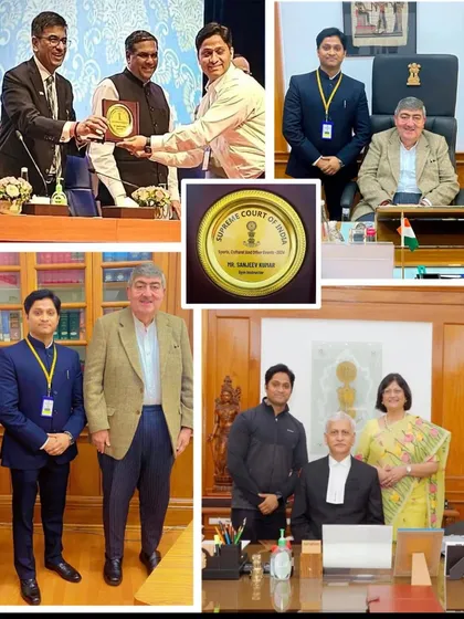 Trust and professionalism run in the family. I'm proud of my younger brother, who is the personal trainer for the Chief Justice of India. This shows the level of discretion and high-profile experience we bring.