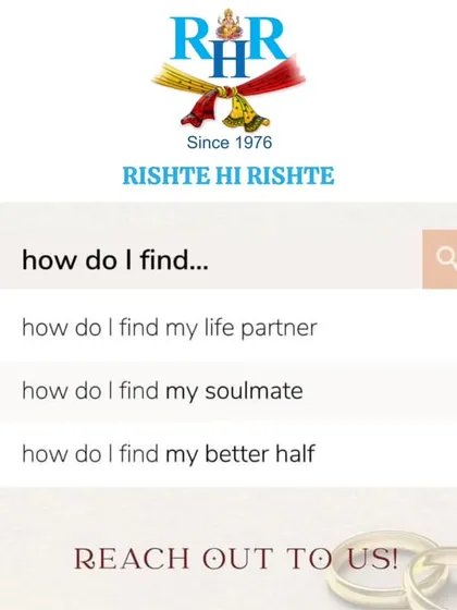 If you find yourself searching "how do I find my life partner," you've come to the right place. Reach out to us, and we'll guide you.