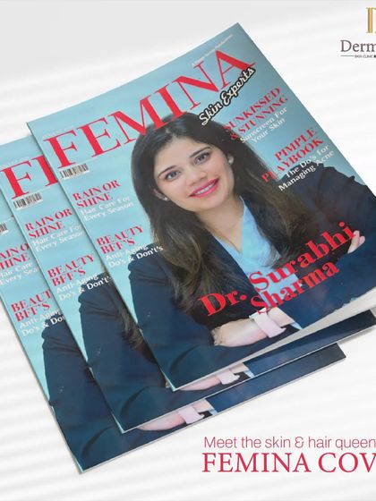 We are so proud to see Dr. Surabhi Sharma featured in Femina Magazine. Check out the article to learn more about her inspiring journey as a skin and hair queen.