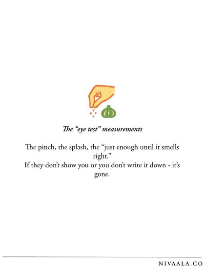 Nivaala - Recipe Preservation & Keepsakes Our Story: Why We Preserve photo 13