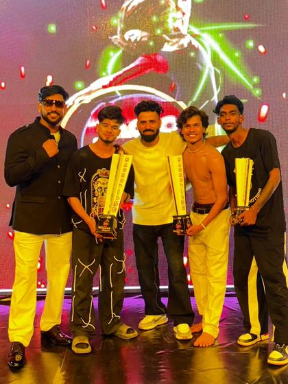 Another shot with the winners and judges. These moments are proof that with the right guidance, any dream is achievable.