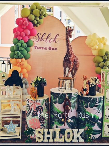 The Party Rush - Kids' Birthday Party Planning & Decoration Jungle & Safari Adventures photo 7