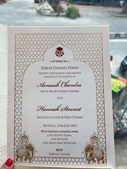 The Beginning - Wedding Invitations Royal & Traditional Designs photo 21