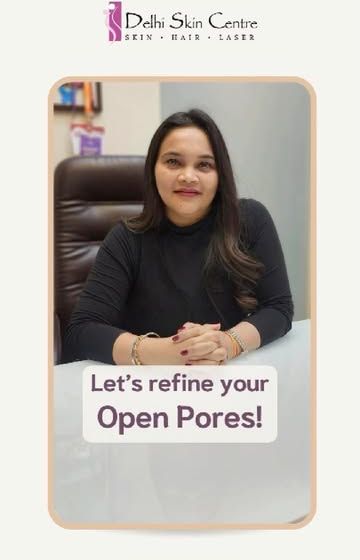 Open pores are a common struggle, but they can be managed. At home, AHA/BHA serums and retinol can help. In my clinic, we offer customized treatments ranging from microneedling and MNRF to advanced peels and lasers to refine your skin's texture.