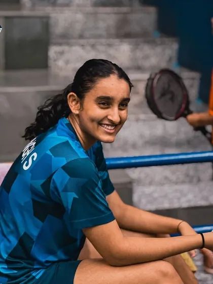 A smile of satisfaction after a good training session. Our players thrive in the positive and challenging environment of our camp.