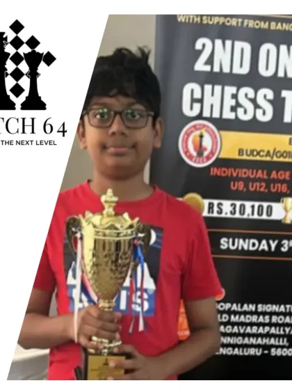 Success in the Open Category. We congratulate our student Bhuvan on winning the top prize in a challenging Rapid Chess Tournament. Our events provide a platform for players of all ages to compete and triumph against experienced opponents.