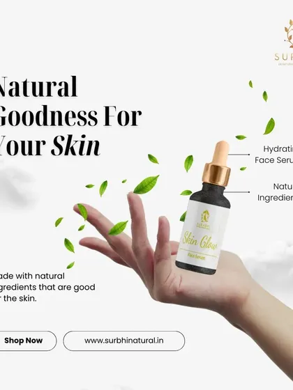 Our Skin Glow face serum is made with natural ingredients that are good for your skin. This hydrating serum will leave you feeling fresh and fabulous.