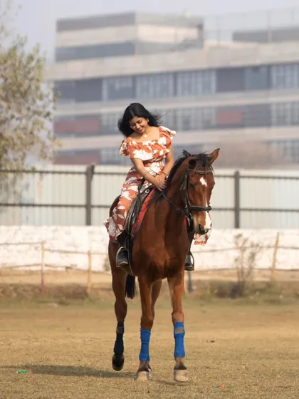 A candid moment of happiness during a ride. These are the memories we love to create.