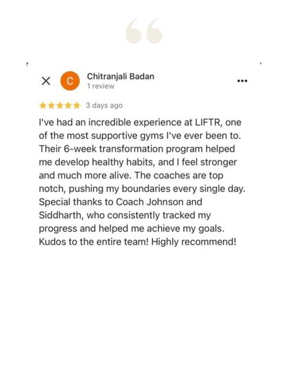 Liftr - 6-Week Body Transformation Program 6-Week Transformation Stories photo 173