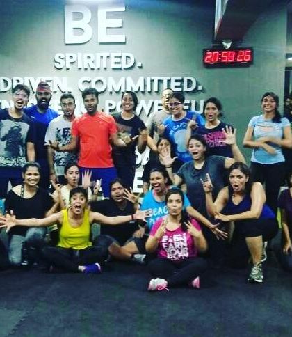 A rainy Monday night couldn't stop this energetic bunch. The craziness and enthusiasm made for a magical Zumba party.