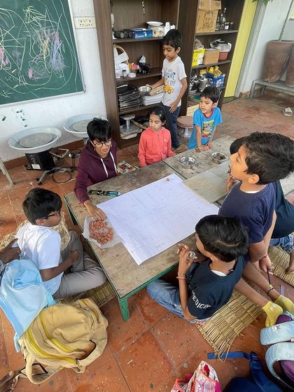 Svadhyaya - Creative & Performing Arts Sustainable Art: From Pulp to Pigment photo 5