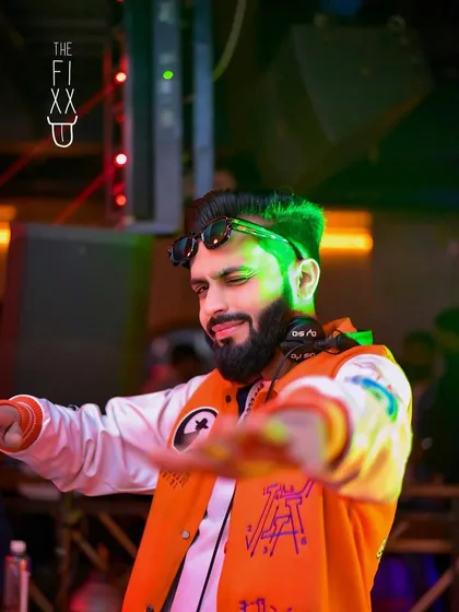 In my element at The Fixx, bringing the energy. My sets are all about creating a fun, interactive vibe where you can let loose and dance all night.