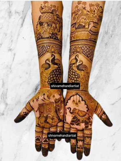 Wedding Story Mehendi photo 13