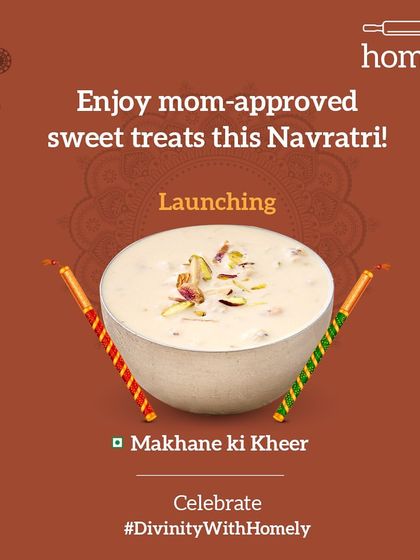 Let the Navratri celebrations begin with my special mom-approved Makhane ki Kheer. It's the perfect sweet treat to enjoy while you celebrate divinity with homely food.