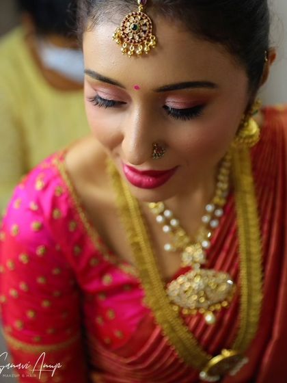 Ganavi Anup - Bridal Makeup Traditional Muhurtham Looks photo 32