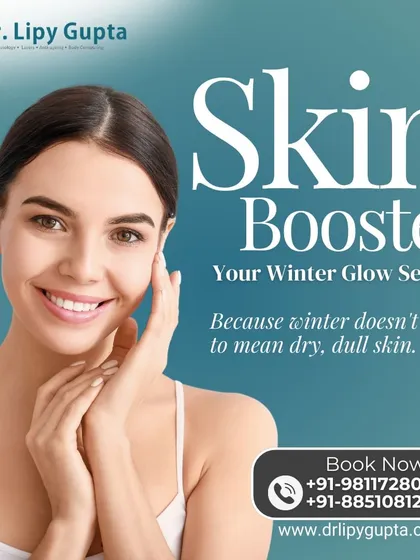 Winter doesn't have to mean dry, dull skin. Skin Boosters are my secret weapon for a winter glow. These injectable treatments deeply hydrate the skin from within, improving texture and restoring a natural, dewy radiance that lasts through the cold months.