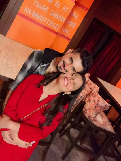 A happy, candid moment. We are all about genuine smiles and real emotions, both in life and in our choreography.