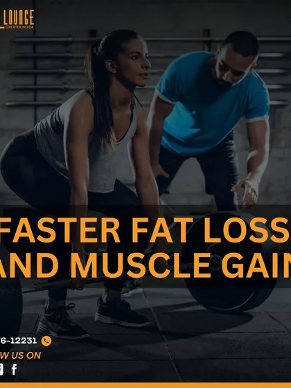 We create plans designed for faster fat loss and muscle gain. This happens with a combination of targeted workouts, like the deadlift shown here, and a nutrition plan that supports your specific body composition goals, all under the watchful eye of an experienced trainer.