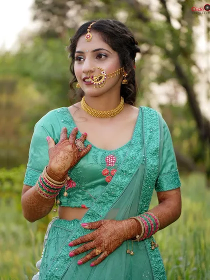 Another angle from the same outdoor shoot, capturing a candid, off-the-shoulder glance. This style of portrait is perfect for creating a natural and authentic feel in a fashion or personal portfolio.