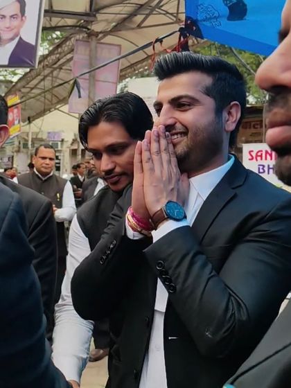 Greeting my colleagues and supporters with gratitude. The journey is as important as the destination, and I value every person who walks it with me.