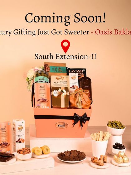 South Delhi, we're coming for you! Our new store in South Extension-II is all about bringing luxury gifting and authentic Middle Eastern flavors to your neighborhood.