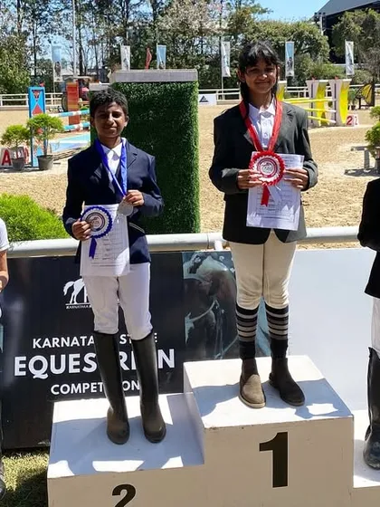 We don't just compete, we win. Seeing our riders, many of whom are new to the sport, stand on the podium at the Karnataka State Equestrian Championship is what drives us every day.