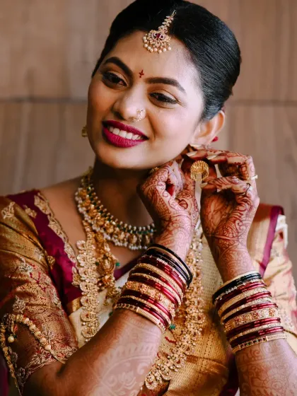 Usha Gowda - Bridal Makeup and Hair Styling Happy Brides, Lasting Memories photo 7