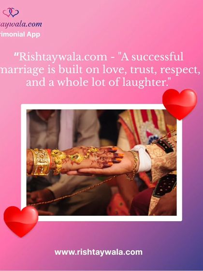 A successful marriage is built on love, trust, respect, and laughter. This image of a couple's hands during a ritual symbolizes that foundation.