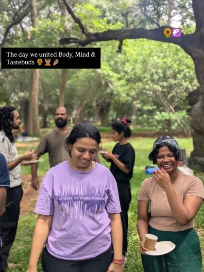 The practice doesn't end with the final asana. Some of my favorite moments are the conversations and connections we make after class, often over shared food. It's a time to unite not just body and mind, but our tastebuds too.