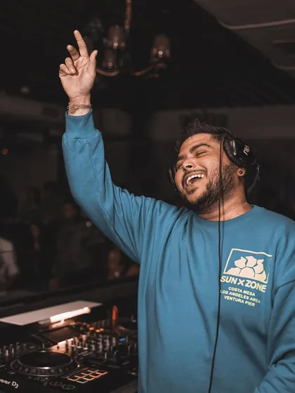 Just pure joy. Doing what makes me happy and sharing that happiness with everyone on the dancefloor.