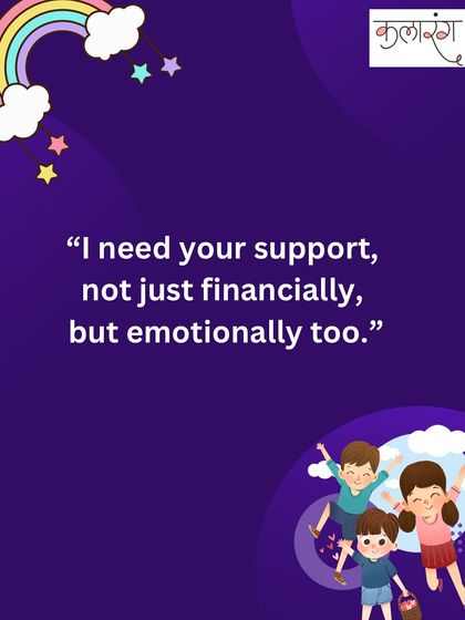 Children need more than just financial support; they crave emotional support. This is a fundamental aspect of building a strong parent-child bond.