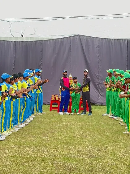 Acknowledging the hard-fought performance of the runner-up team.