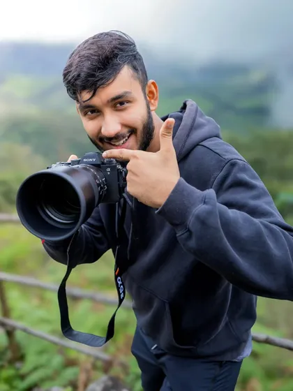 In my element with my camera. The goal is to not just take photos, but to create art.