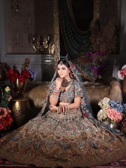 A final shot from this series, capturing the bride in a moment of quiet reflection.