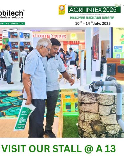 A detailed demonstration of our well and pump automation system at the expo.