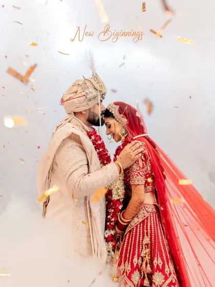 A shower of golden confetti marks a new beginning for this beautiful couple, wrapped in a cloud of dreams. This is the kind of magical, epic wedding moment I live to capture.