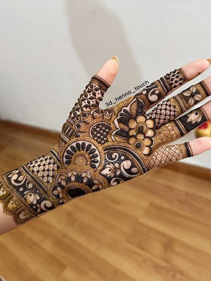 3D Henna Touch - Festive & Occasional Mehndi Intricate Indo-Arabic & Fusion Styles photo 31