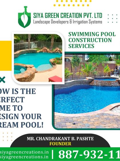 Whether you want a simple, clean design or a more natural, lagoon-style pool, now is the perfect time to start. I offer a range of swimming pool construction services to fit your needs.