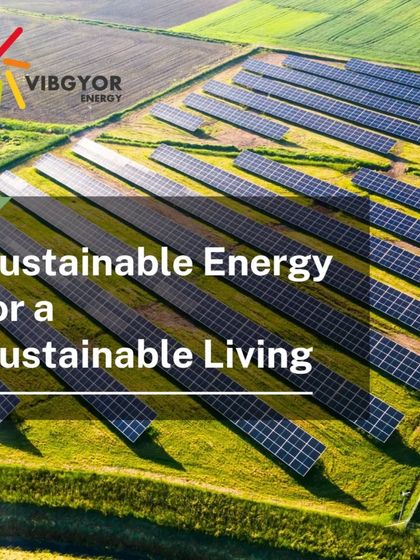 This image shows a large ground-mounted solar array, perfect for businesses with available land. We engineer these utility-scale systems to deliver sustainable energy for a sustainable living, contributing to large-scale carbon reduction.