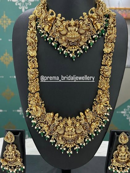 Prema - Bridal Jewellery Rental My Complete Collection: Temple & Antique Sets photo 11