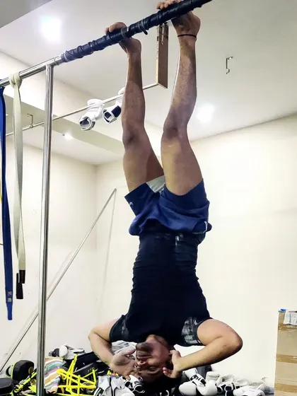 That feeling after a long, hard week of training. Sometimes you just need to hang it all out and reset for the next challenge.