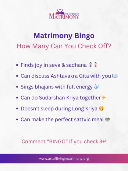 Art Of Living Matrimony - Matrimony & Matchmaking The Art of Conscious Partnership photo 12