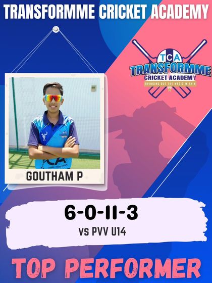 Transform Cricket Academy - Advanced Competitive Cricket Training The Record Breakers: Individual Player Achievements photo 84