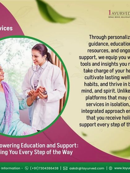 We empower you with education and support every step of the way. Our integrated approach provides you with the tools and insights needed to take charge of your health and cultivate lasting wellness habits.