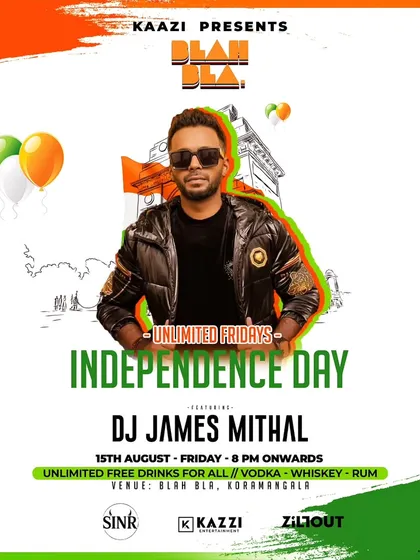 This Independence Day event was special. We hosted an open bar night with a "white" dress code, showing how we can create a full-package themed event with unique offers to draw a great crowd.