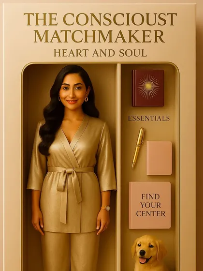 This is more than just a trend; it's my mission in miniature form. The Conscious Matchmaker represents my core belief that finding love isn't about fitting into a box. It's about becoming the whole, authentic version of yourself who is ready to attract a soulful, intentional connection.