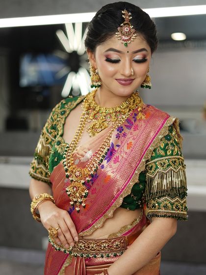 Sushma Manjunath - Bridal & Event Makeup and Styling Creative Portfolio & Student Work photo 86