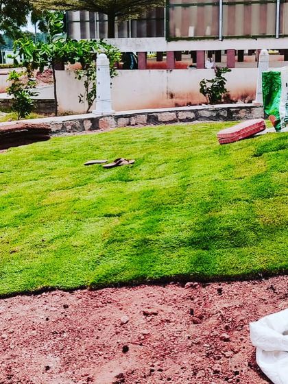 Rakshith Landscaping - Landscape Design & Installation Lush Lawns: Natural & Artificial photo 48